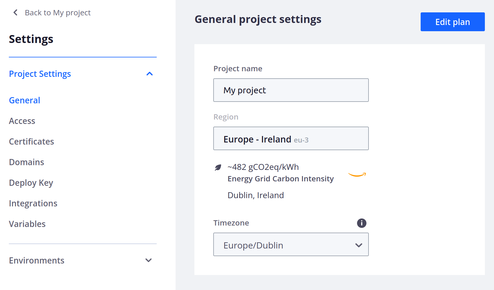 configure project