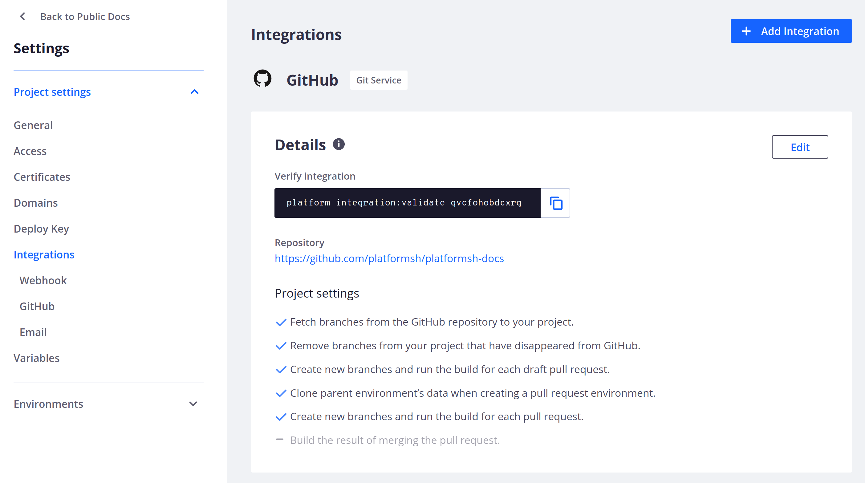 Integrations